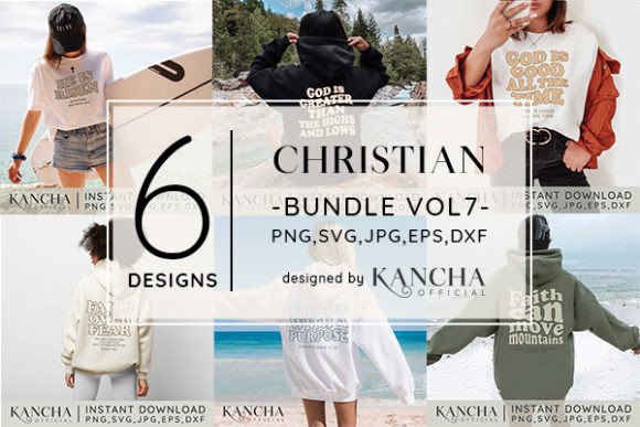 Christian SVG Bundle Vol.7: Graphics for Crafts