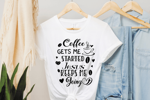 Coffee and Jesus SVG: Graphics for Crafts Branding