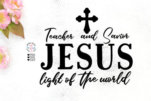 Jesus Teacher Savior Cut File Review