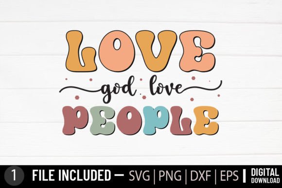 Love God Love People - Jesus Christian R: Graphics & Crafts Review