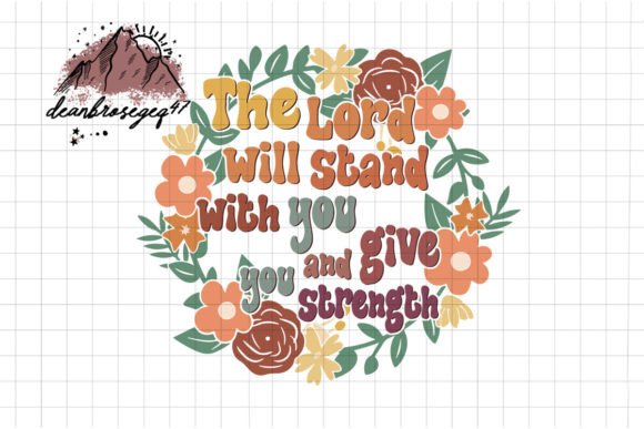 Retro Christian Flowers Png Graphics and Crafts